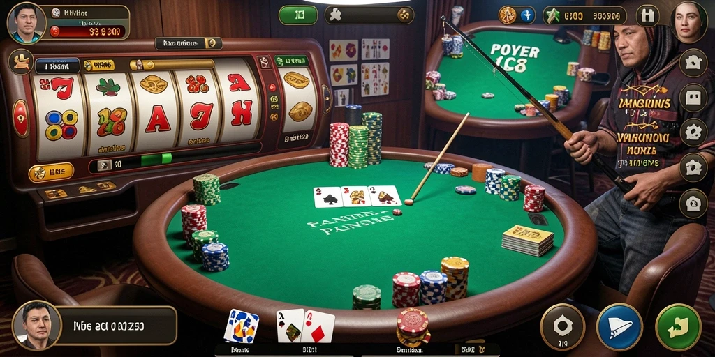 Mode multiplayer yang penuh dengan kompetisi seru.
