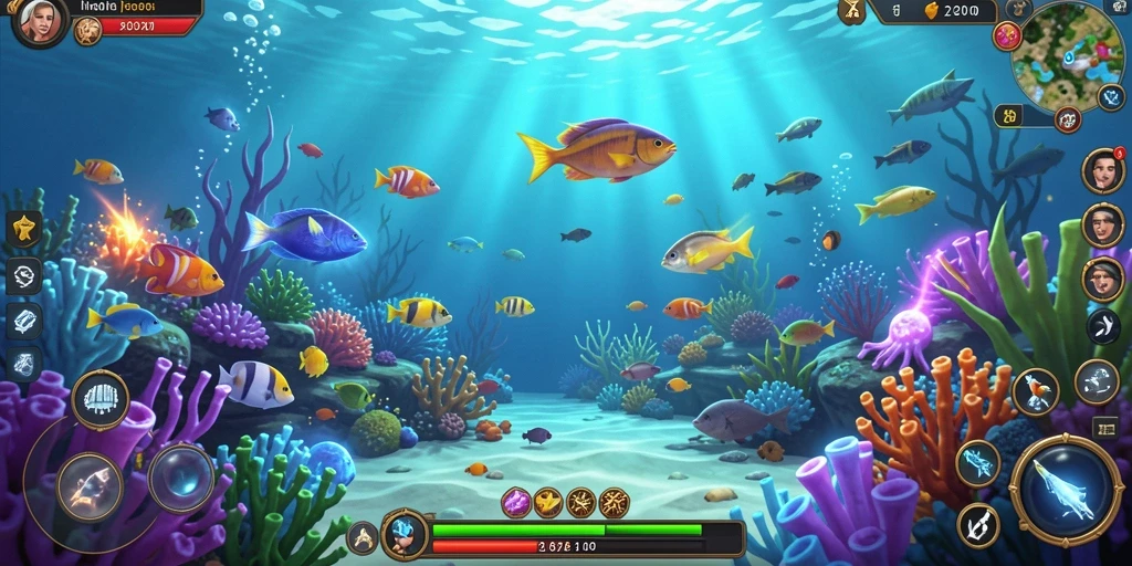 Tangkapan layar dari mode permainan multiplayer yang seru.