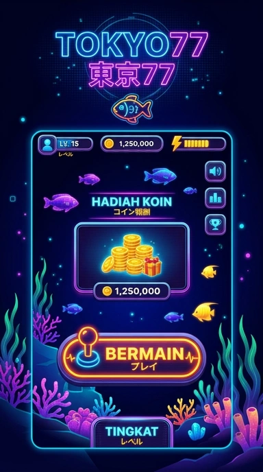 tokyo77 — layar beranda